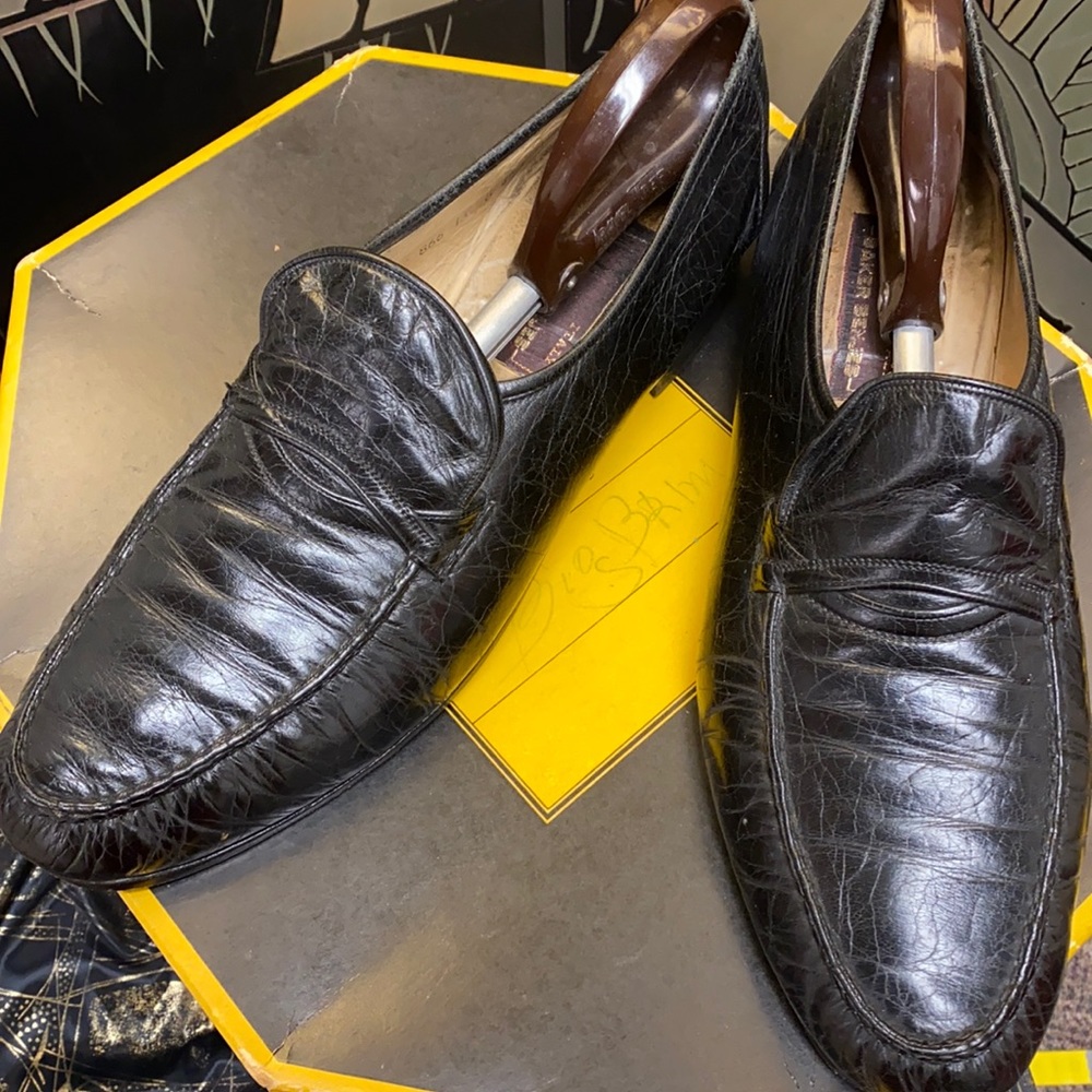 Baker Benjes Italy vintage men’s loafer.